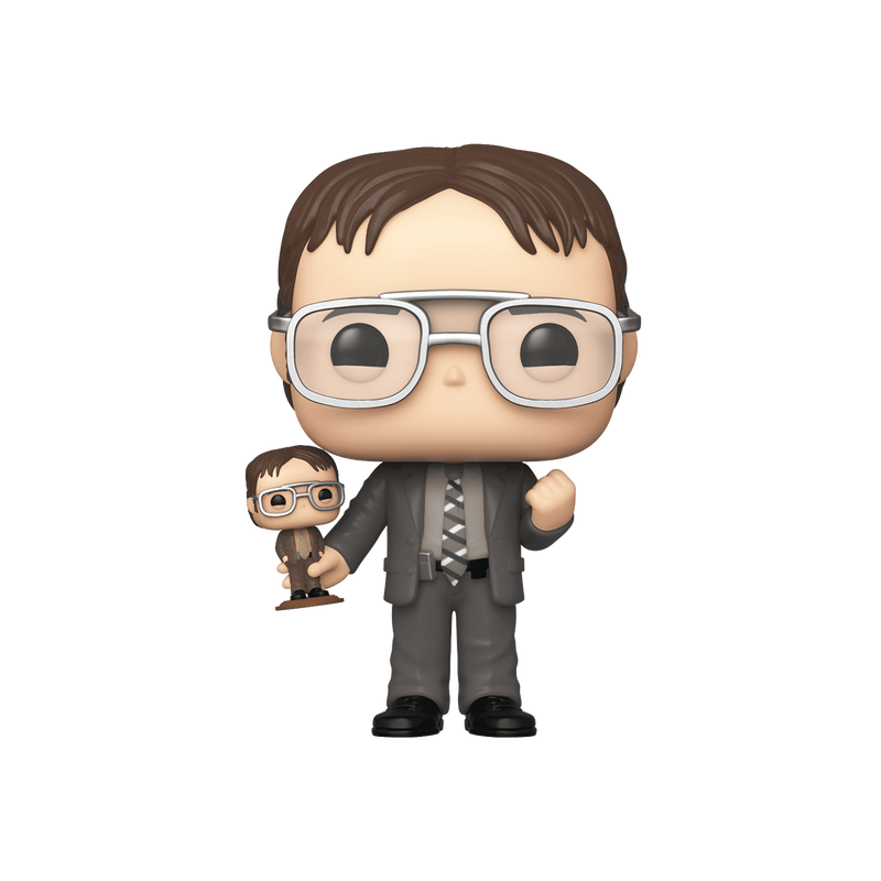 POP TV: The Office - Dwight  holding his Bobblehead Amazon (AM), , hi-res view 1