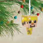 Gold Armor Steve Holiday Ornament, , hi-res view 2