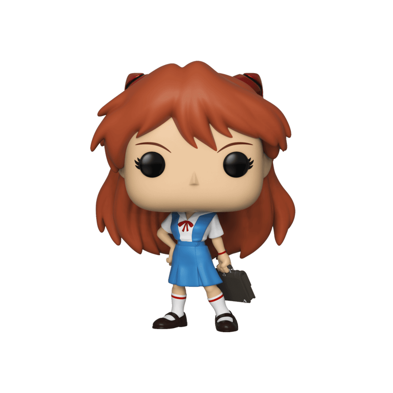 POP Animation: NGE - Asuka in Uniform, , hi-res view 2