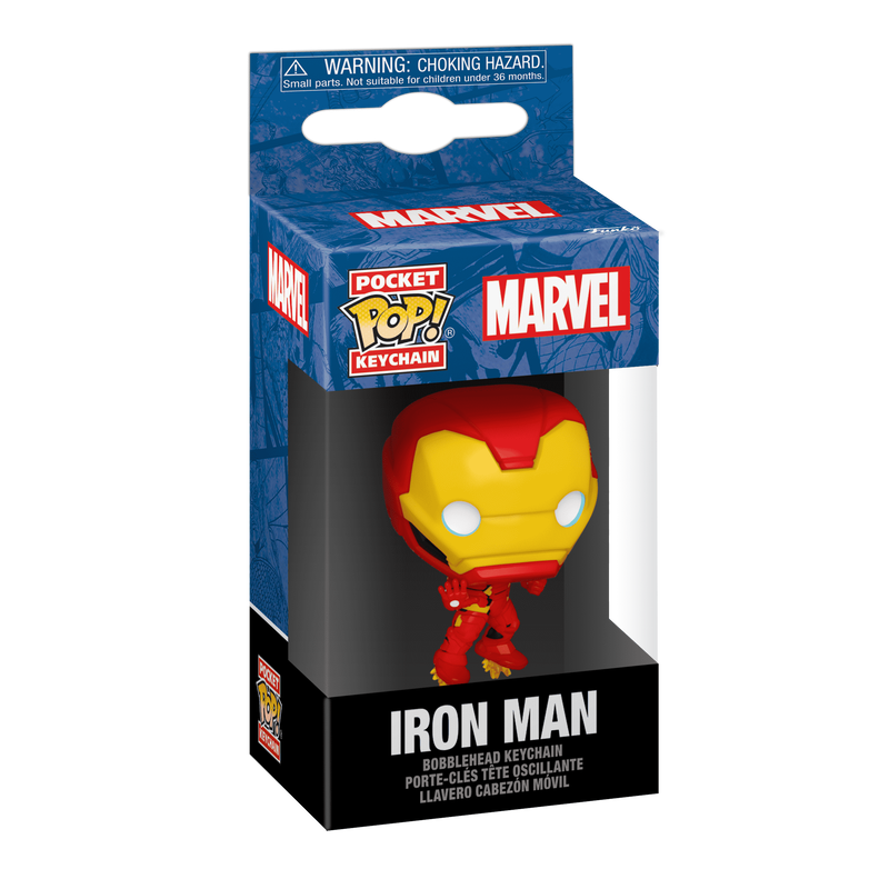 Funko pop iron man keychain 2025