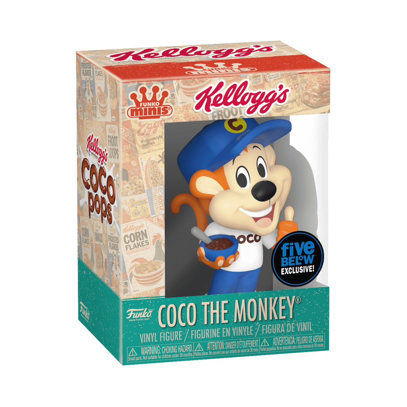 Kellogg's Mascots Coco the Monkey Mini Vinyl Figure, , hi-res view 1