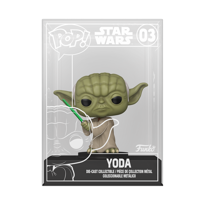Pop! Die-Cast Yoda with Lightsaber, , hi-res view 1