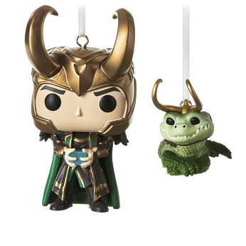 Loki & Alligator Loki Ornament, Image 1