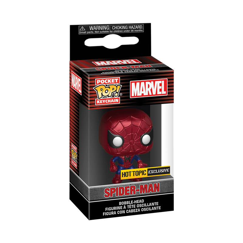 POP Keychain: Marvel- Spider-Man(MT), , hi-res view 1