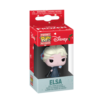Pop! Keychain Elsa (Winter Outfit), Image 2