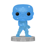 Pop! Artist Series Captain America with Pop! Protector, , hi-res view 1