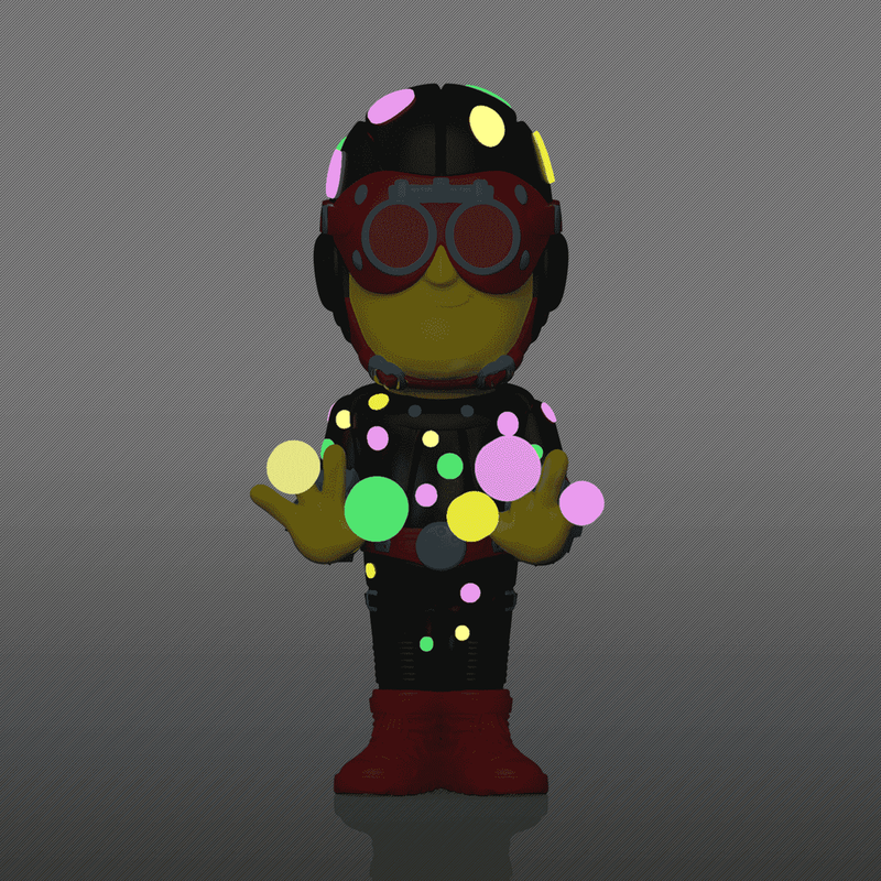 Vinyl SODA Polka-Dot Man, , hi-res view 4