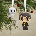 Harry Potter & Hedwig Ornament, , hi-res view 2