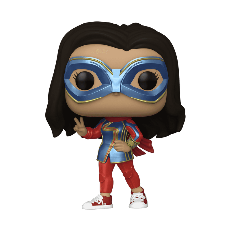 Pop! Ms. Marvel with Peace Sign, , hi-res view 1