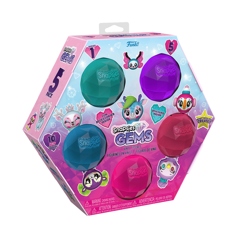 Snapsies Gems 5-Pack, , hi-res view 2