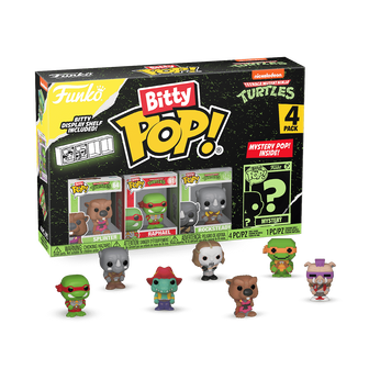 Bitty Pop! Teenage Mutant Ninja Turtles 4-Pack Series 3, , hi-res view 1