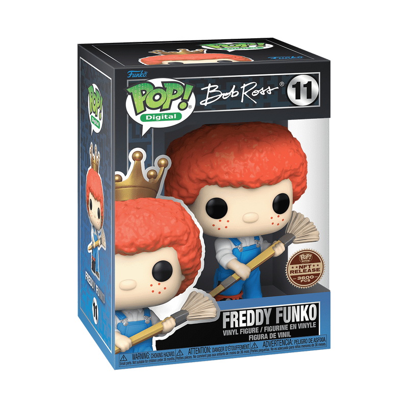 Pop! Freddy Funko (Bob Ross), , hi-res view 2