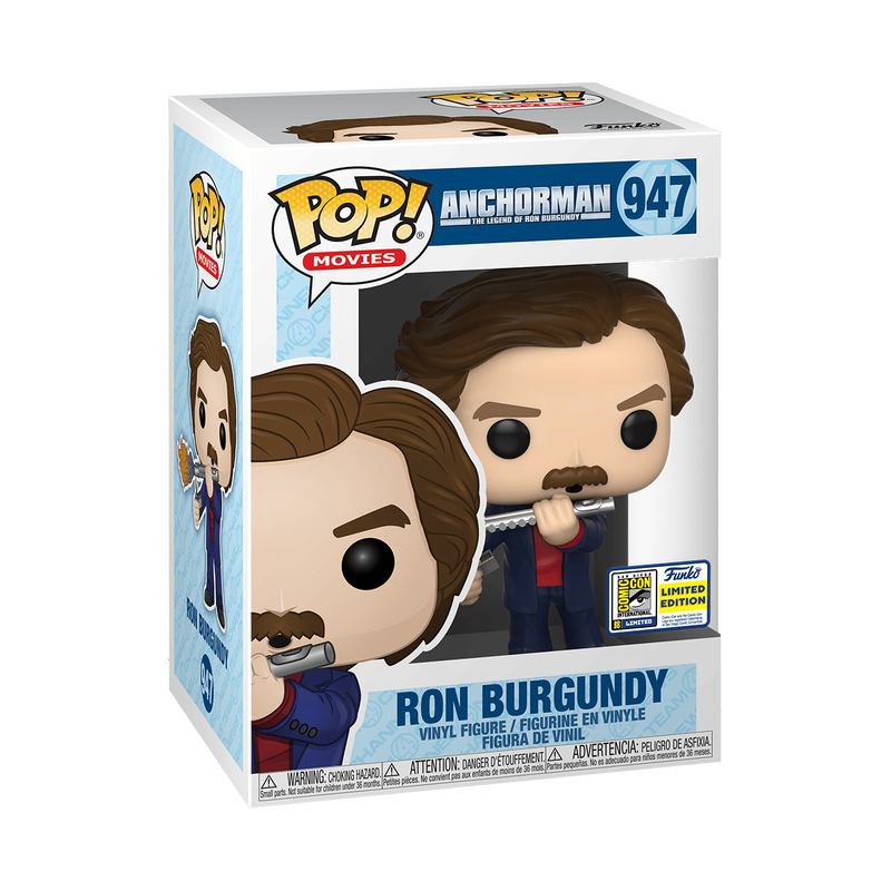 Pop! Ron Burgundy with Flute, , hi-res view 2