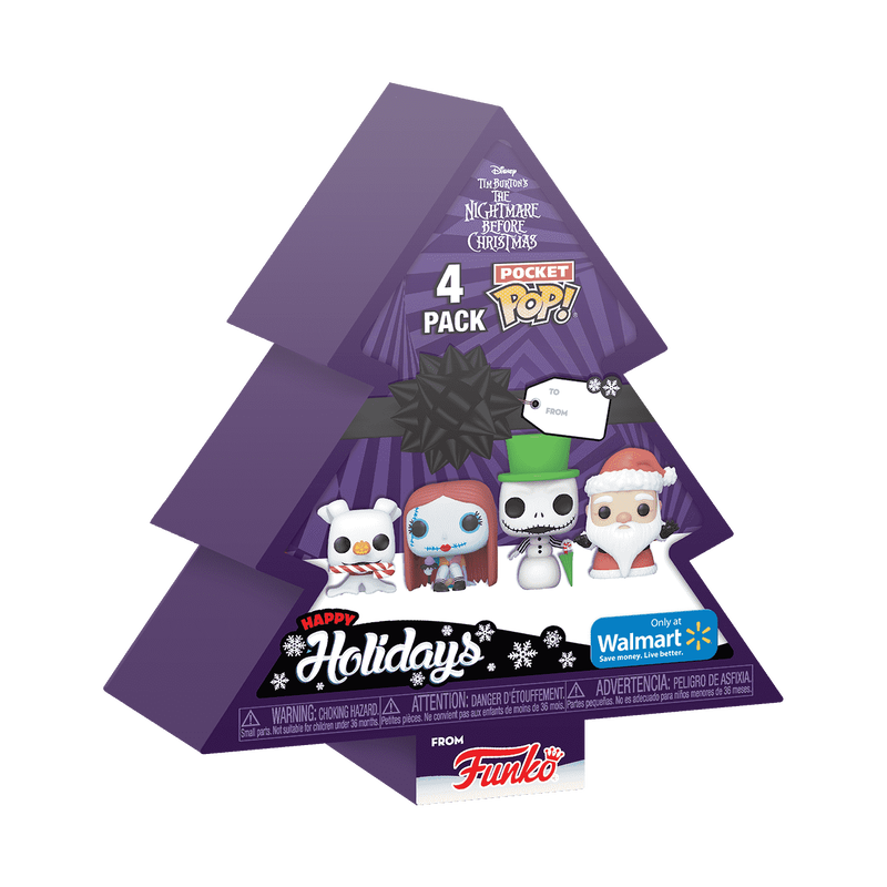 Buy Pocket Pop The Nightmare Before Christmas 4 Pack at Funko