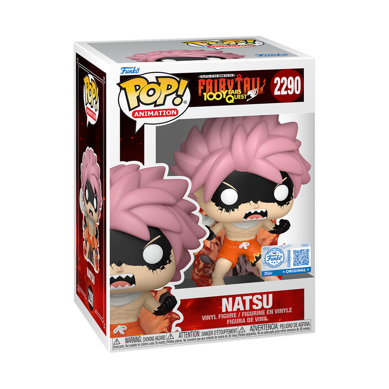 natsu⭐︎ Pop! Natsu (Fired-Up) | Funko