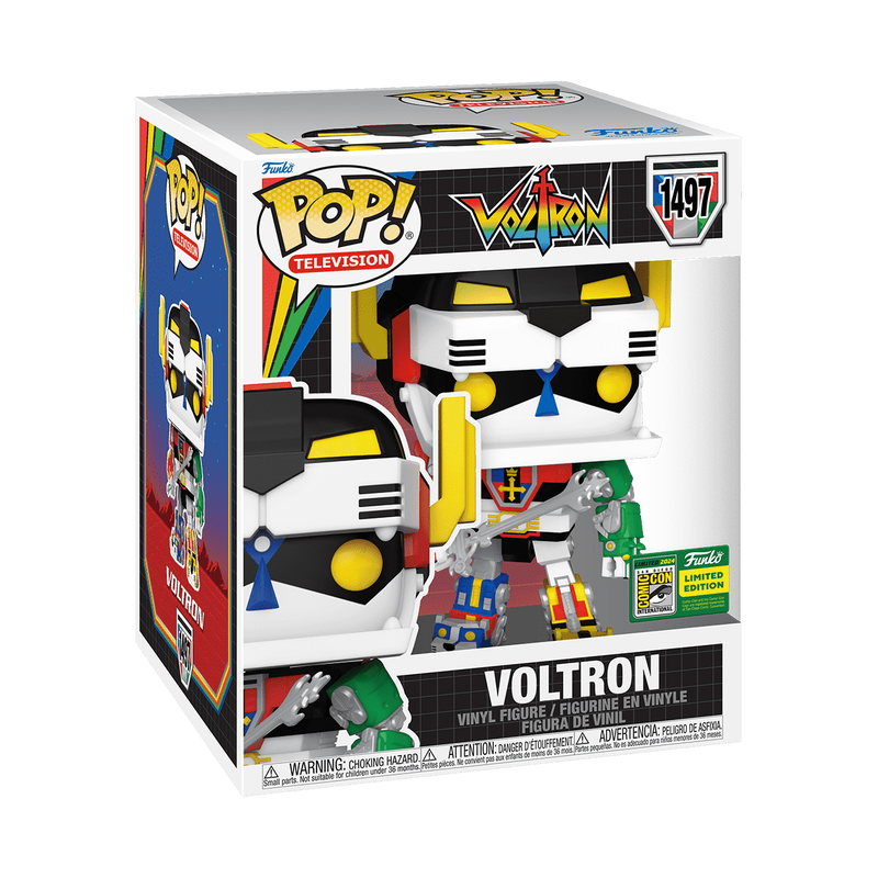Pop! Super Voltron with Blazing Sword [SDCC] | From the Vault | Funko