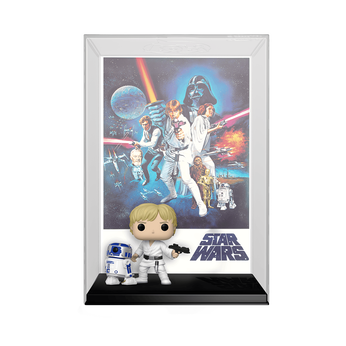 Pop! Movie Posters Luke Skywalker with R2-D2, Image 1