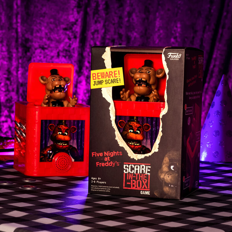 Funko Five Nights at Freddy's Scare-in-The-Box Game : Toys & Games 