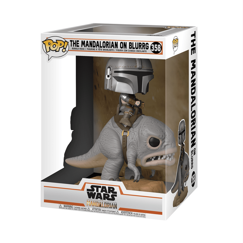 Pop! Deluxe The Mandalorian on Blurrg, , hi-res view 2