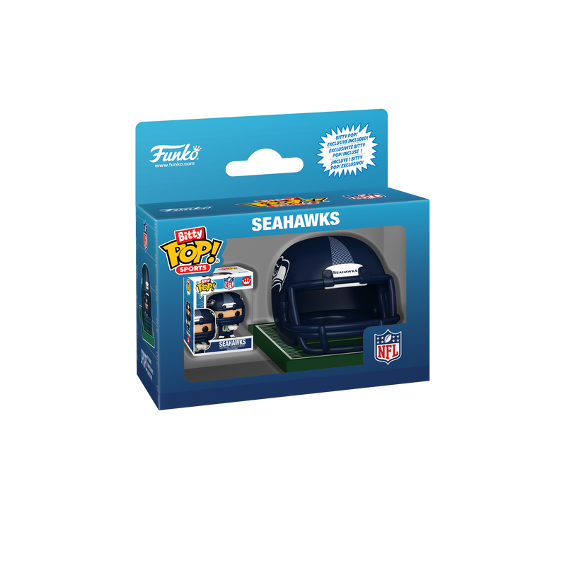 Bitty Pop! Helmet & Player Seahawks, , hi-res view 2