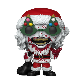 Pop!&nbsp;Art the Clown in Santa Suit (Bloody)&nbsp;with Pop! Protector, Image 1