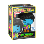 Pop! Jimi Hendrix with Purple Guitar (Black Light), , hi-res view 2