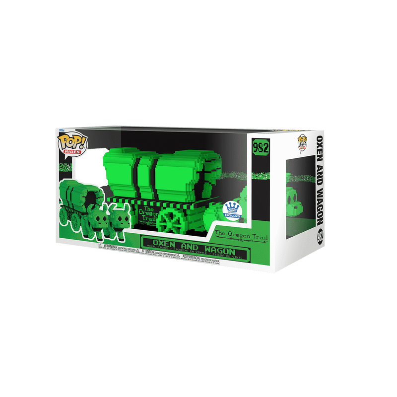 Pop! Rides Super Deluxe the Oregon Trail Oxen and Wagon (Green & Black), , hi-res view 4