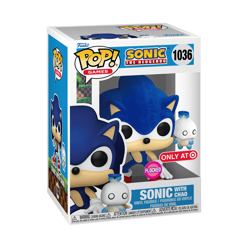 Pop! Sonic with Chao (Flocked), , hi-res view 2