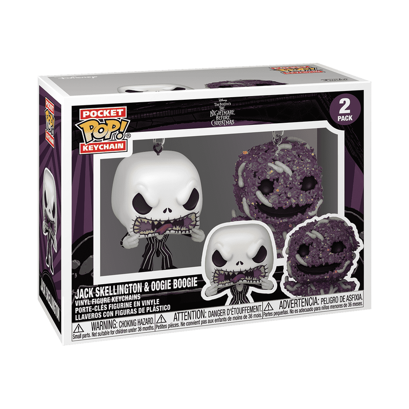 Pop! Keychain Jack Skellington & Oogie Boogie 2-Pack, , hi-res view 2