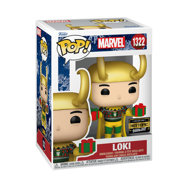 Pop! Loki in Ugly Sweater, , hi-res view 2