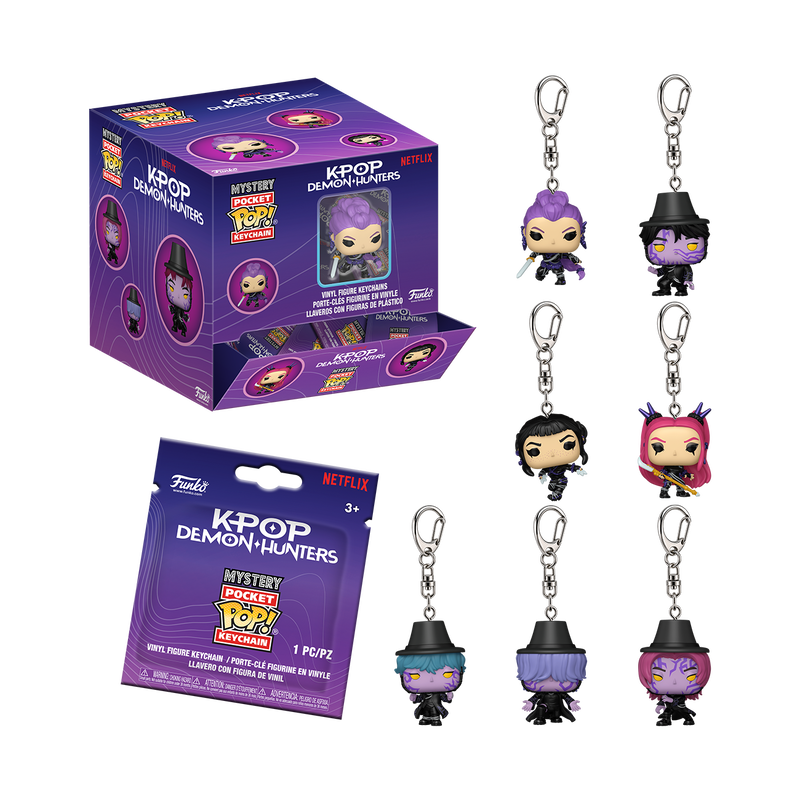 Mystery Pop! Keychain KPop Demon Hunters (Series 2), , hi-res view 1