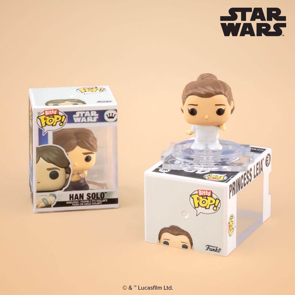 Bitty Pop! Princess Leia & Han Solo 2-Pack