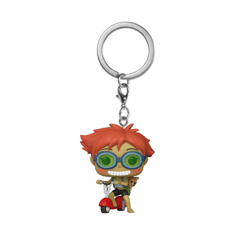 Pop! Keychain Ed & Ein on Scooter, , hi-res image number 1