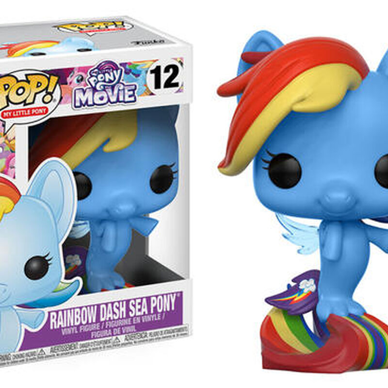 MLP Movie - Rainbow Dash Sea Pony w/ Chase, , hi-res view 1