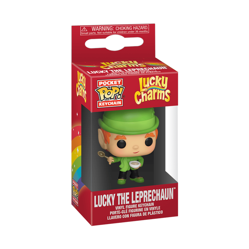 Pop! Keychain Lucky the Leprechaun, , hi-res view 2