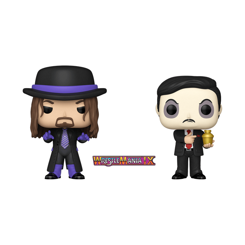 Pop! Undertaker & Paul Bearer 2-Pack with Pin, , hi-res image number 1