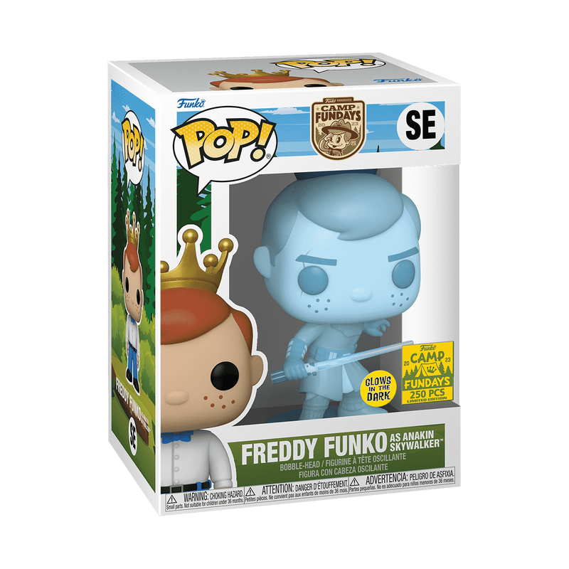 Pop! Freddy Funko as Anakin Skywalker (Glow), , hi-res view 2