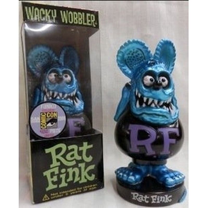 sdComic-Con: 7" Rat Fink Metallic Blue Version, , hi-res view 1