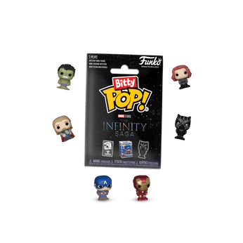 Bitty Pop! Singles Marvel the Infinity Saga 12-Pack Polybag, Image 1
