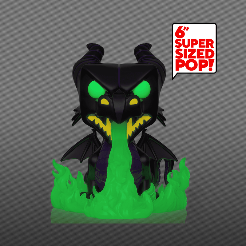 POP Disney: Villains - Dragonw/Flames 6" (MT)(GW), , hi-res view 2