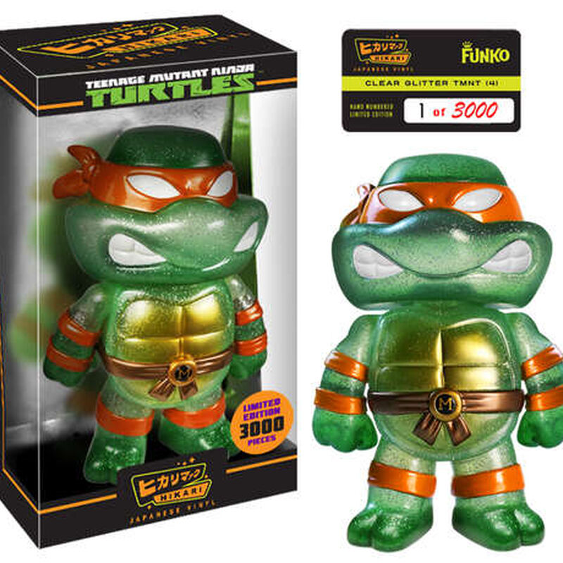 Hikari:TMNT-Michelangelo Translucent grn/gltr LE3K, , hi-res view 1