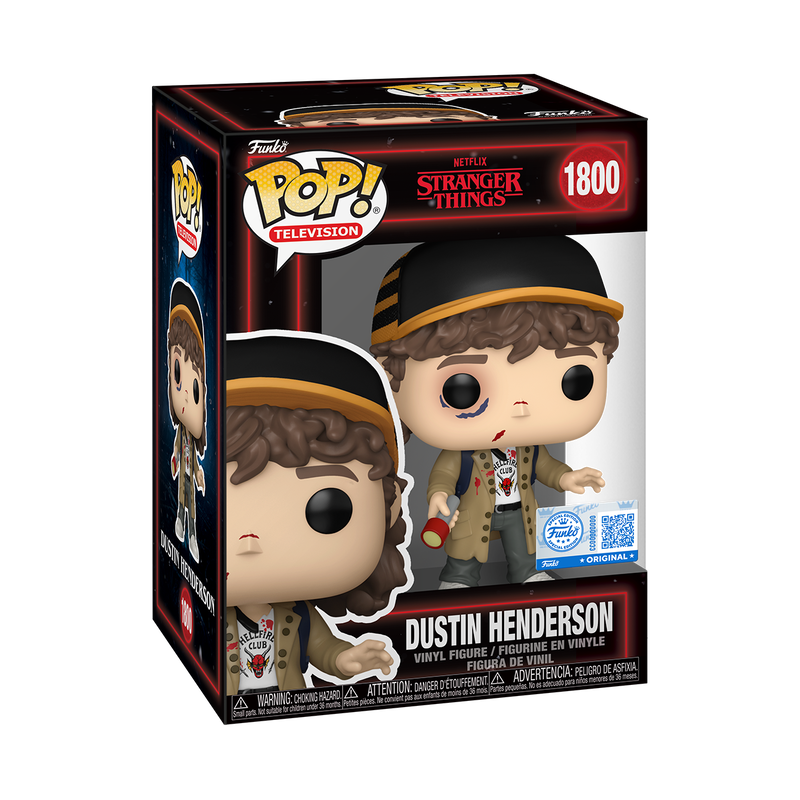 Pop! Dustin Henderson (Battle Damaged), , hi-res view 2