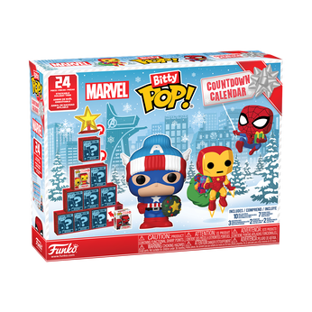 Bitty Pop! Marvel Holiday Advent Calendar, Image 2