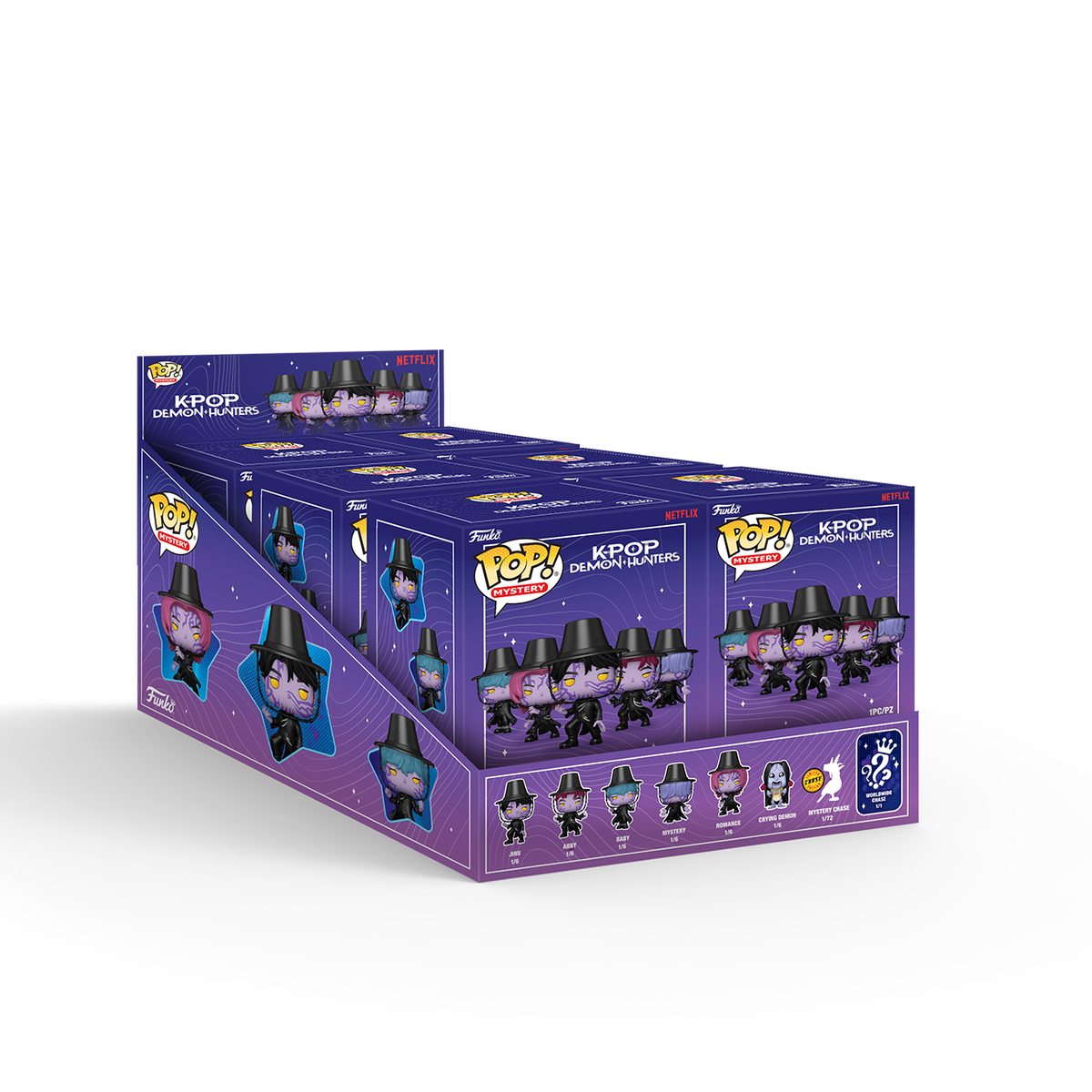 Фигурки Funko Pop! Mystery KPop Demon Hunters 6-Pack — фото 1