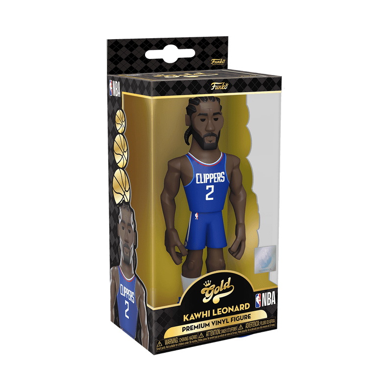 Vinyl GOLD 5" Kawhi Leonard - Clippers, , hi-res view 2