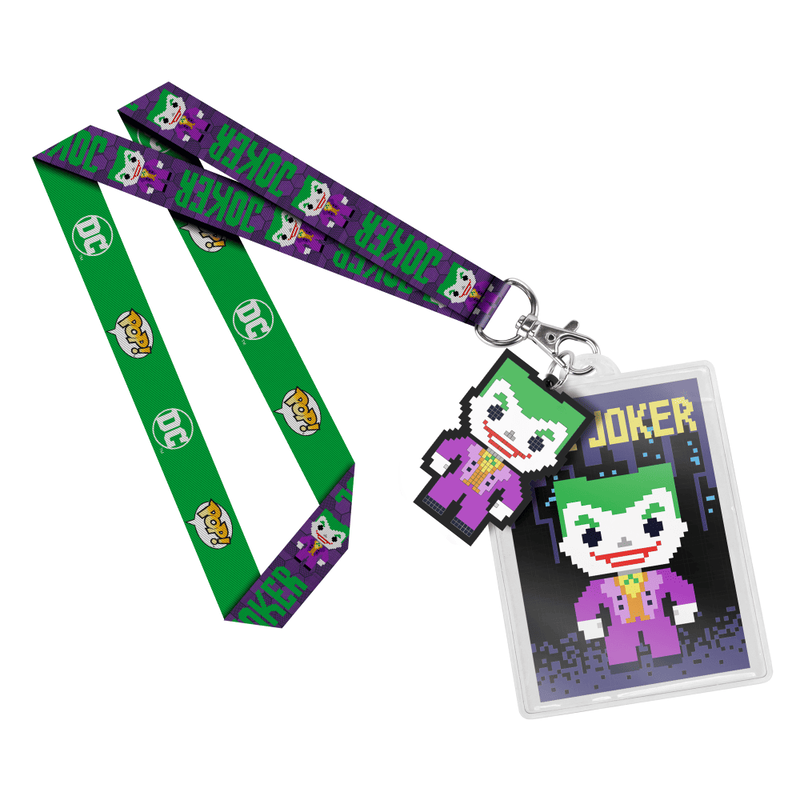 Lanyard: GSB Black Friday-DC- 8-Bit Joker, , hi-res view 1
