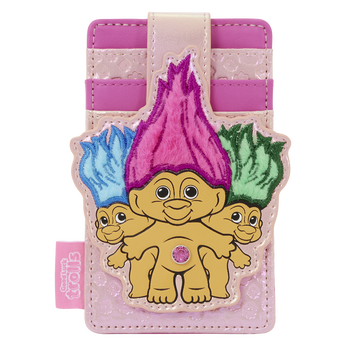 Classic Good Luck Trolls Exclusive Iridescent Card Holder, Image 1
