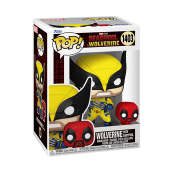 Pop! & Buddy Wolverine with Babypool, Image 2
