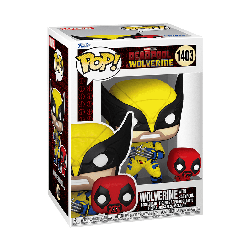 Pop! & Buddy Wolverine with Babypool, , hi-res view 2