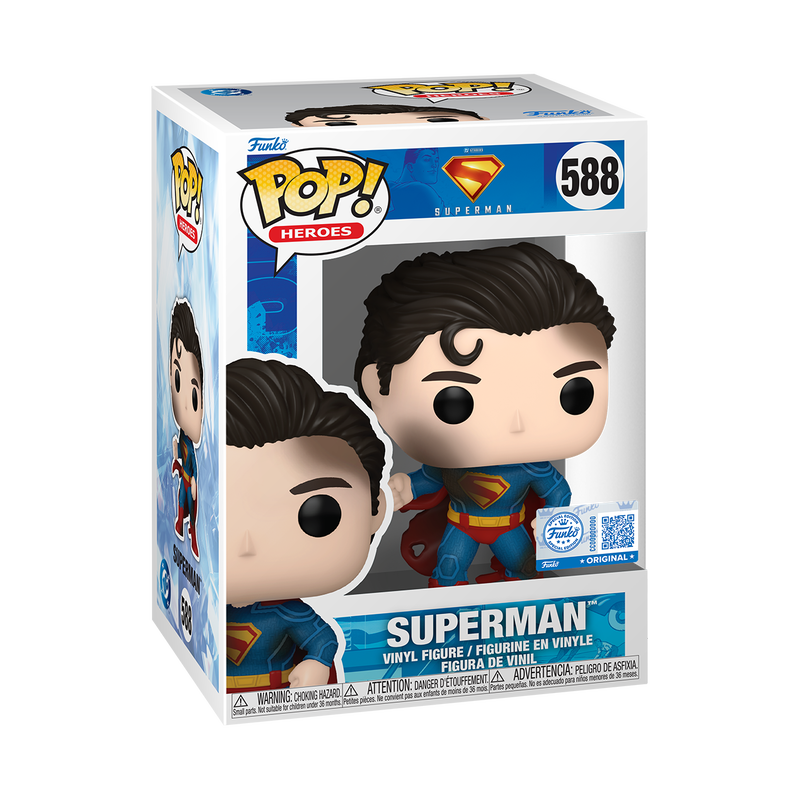 Pop! Superman (Battle Damaged), , hi-res view 2